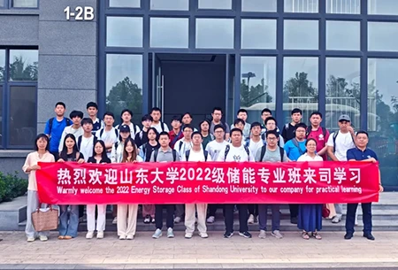 Inovando armazenamento de energia juntos: professores e alunos da Universidade de Shandong visitam para interc&acirc;mbio
