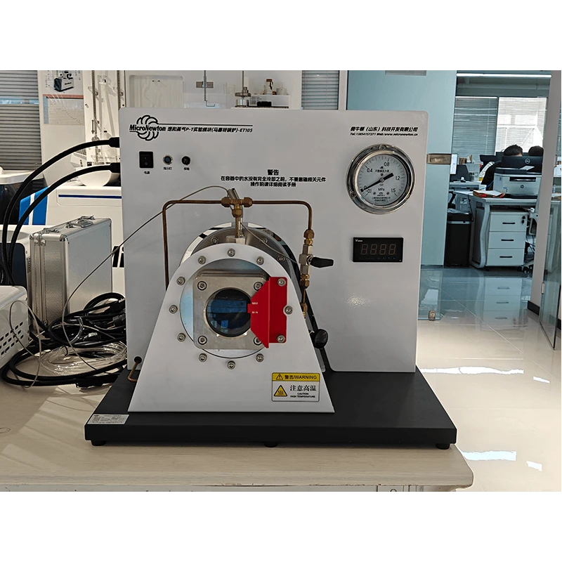 Aparelho experimental P&ndash;T com vapor saturado ET105