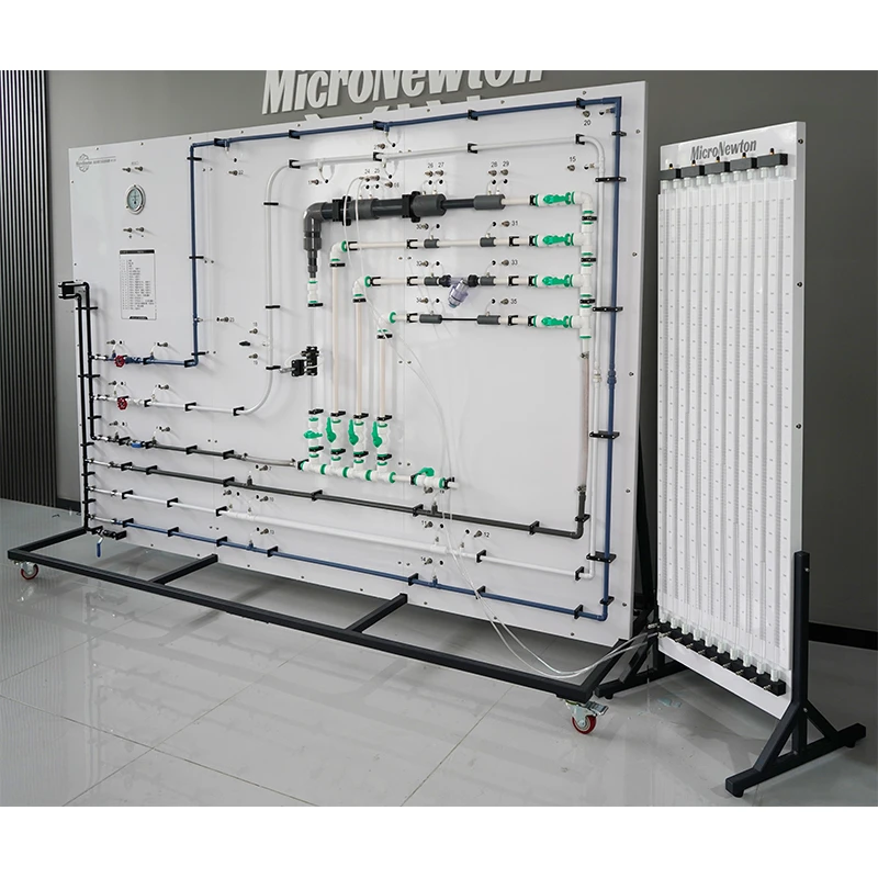Aparelho experimental de resist&ecirc;ncia ao fluxo H130