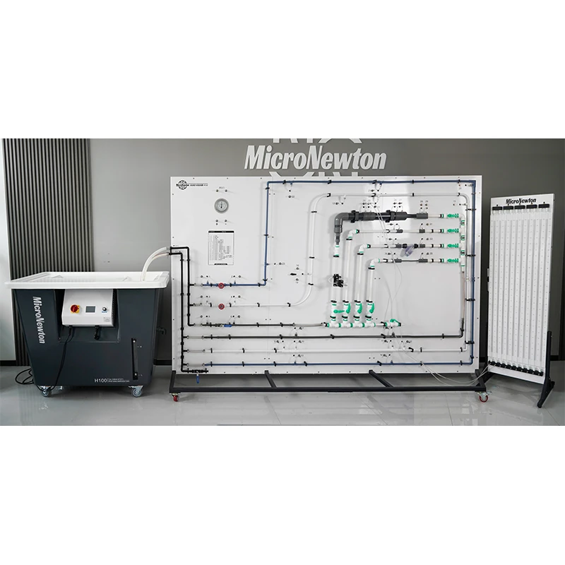 Aparelho experimental de resist&ecirc;ncia ao fluxo H130