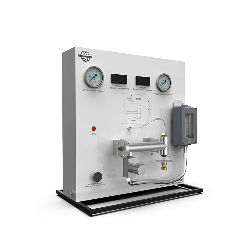 Aparelho experimental de desempenho de bocal F301