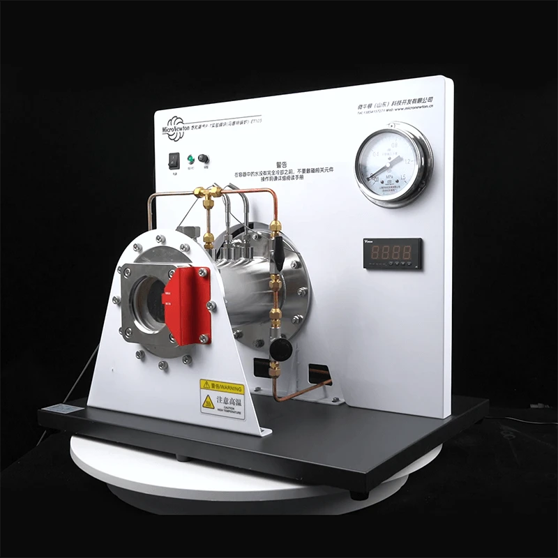 Aparelho experimental P&ndash;T com vapor saturado ET105