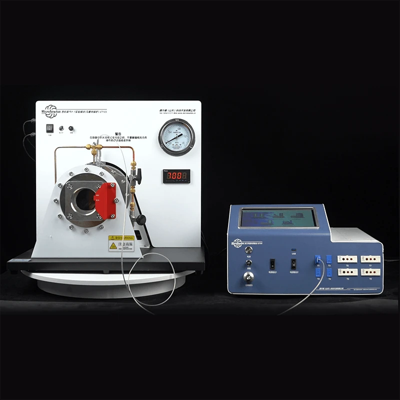 Aparelho experimental P&ndash;T com vapor saturado ET105